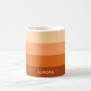 Motivational Gradient with Custom Name Coffee Mug