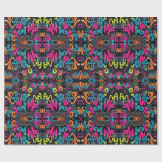 Motivational Graffiti Wrapping Paper