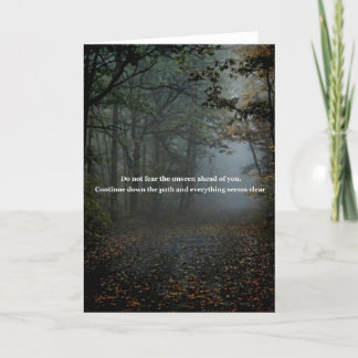 motivational greeting card