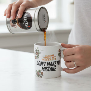 Motivational Growth Mindset Quote Coffee Mug - Ins
