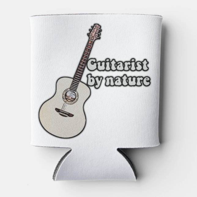 motivational guitar quote for guitarists can cooler (Front)