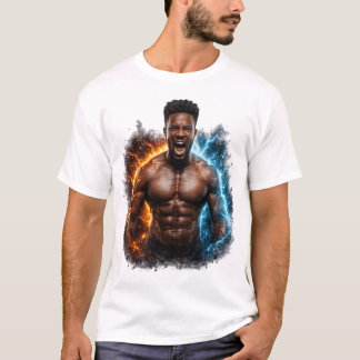 Motivational Gym & Fitness Power Mug T-Shirt