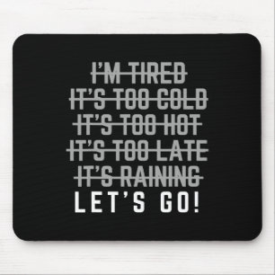 Motivational Gym Mouse Pad
