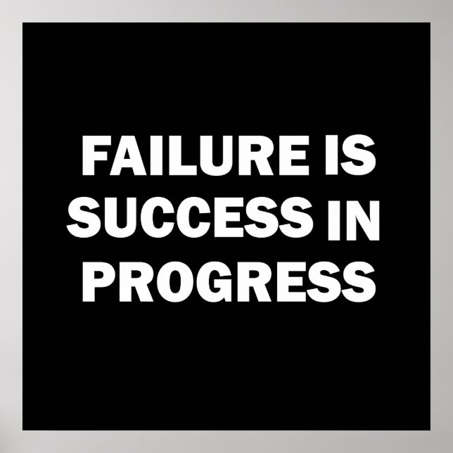 Motivational gym quotes for success  poster (Front)
