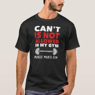 Motivational Gym Workout Personal Trainer Fitness T-Shirt