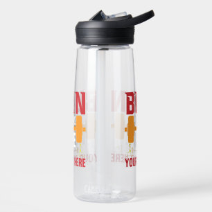 Motivational Home Gym Workout Water Bottle