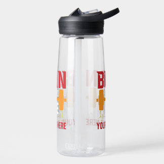 Motivational Home Gym Workout Water Bottle