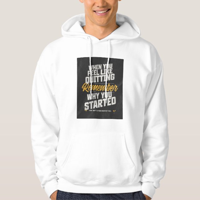 Motivational Hoodie  (Front)