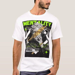 Motivational Hustle Mentality Urban Streetwear Des T-Shirt