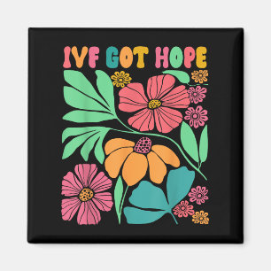 Motivational Inspired Ivf Mama Wildflower Ivf Mum  Magnet