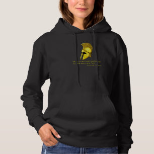 Motivational Inspiring Alexander The Great Quote Hoodie