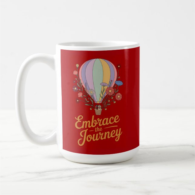 Motivational Insulated Water Bottle  Coffee Mug (Left)