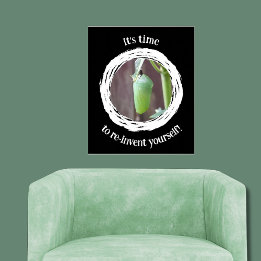 Motivational It's time to re-Invent yourself! Poster