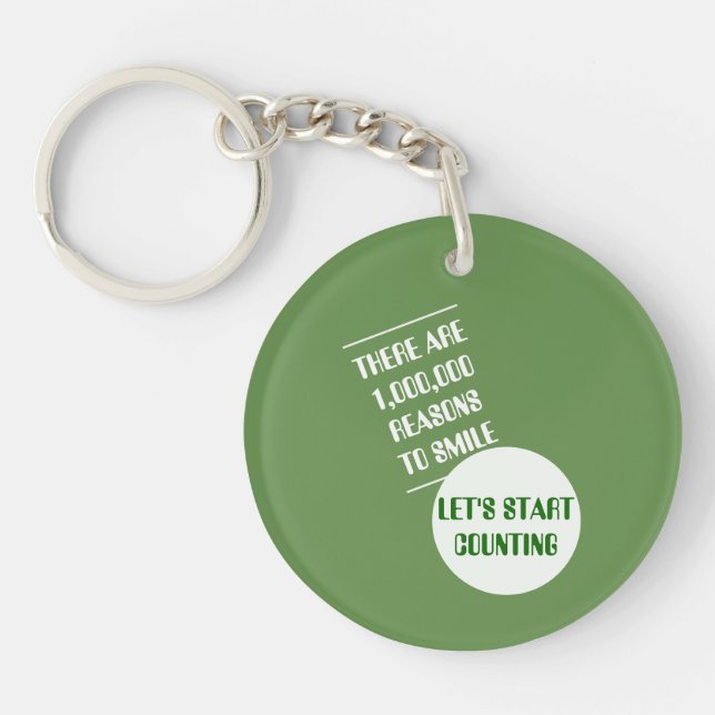 motivational key chain (Front)