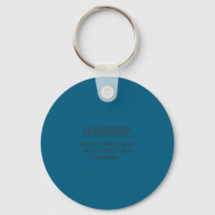 Motivational Leadership Entrepreneur Slogan Quote  Key Ring