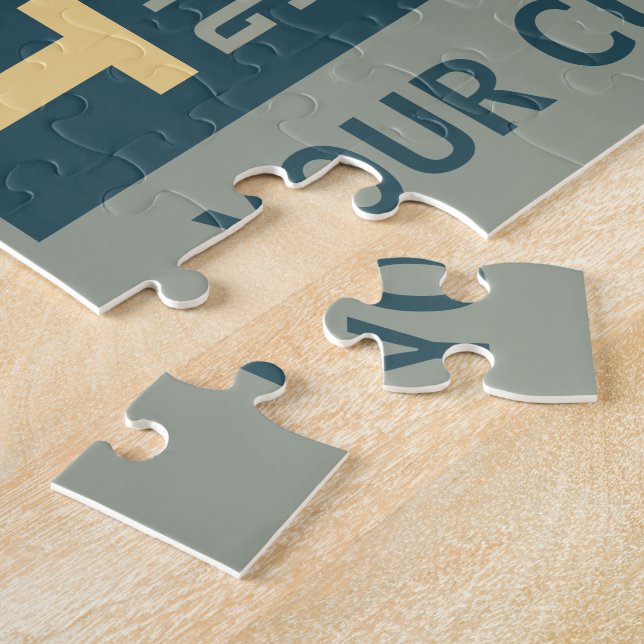 Motivational Life Advice custom puzzle (Side)