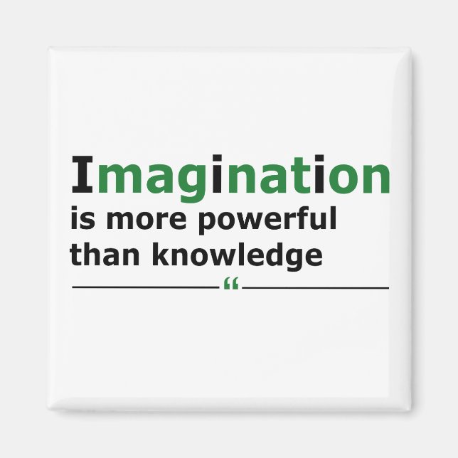 Motivational life quote magnet (Front)