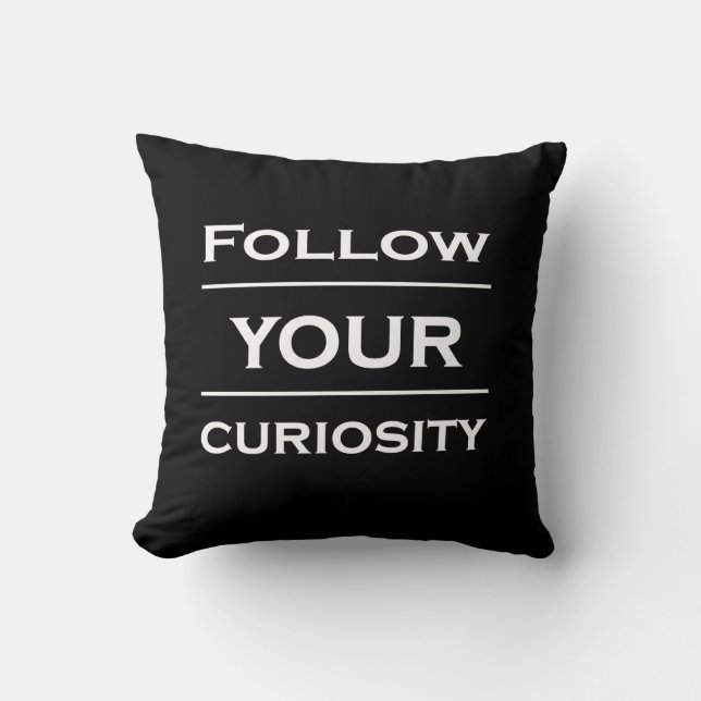 Motivational life quotes cushion (Front)