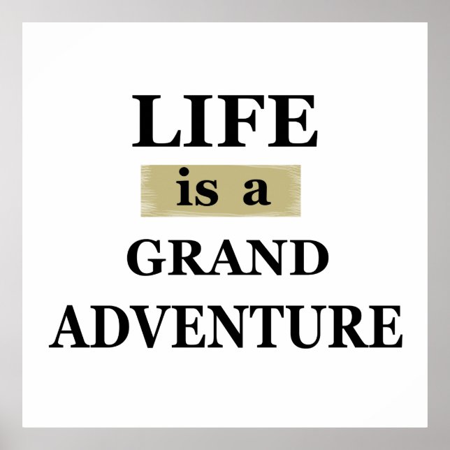 Motivational life quotes poster (Front)