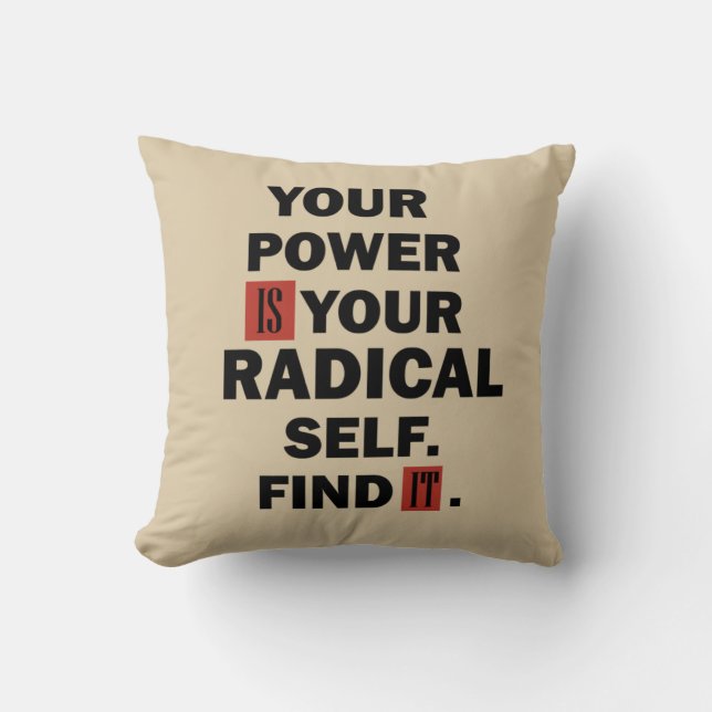 Motivational life success quotes cushion (Front)