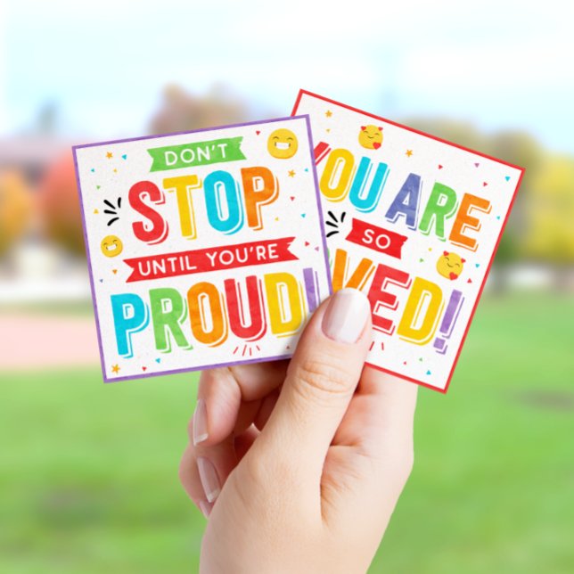 Motivational Lunch Box Notes kids Lunchbox cards (Creator Uploaded)