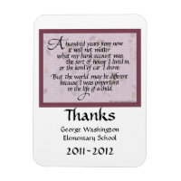Motivational Magnet For Teachers And Others
