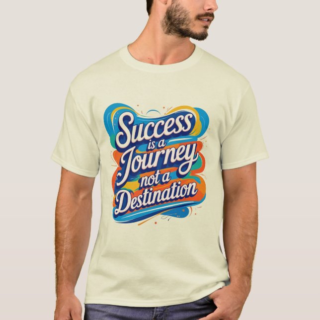 Motivational Men's Basic T-Shirt   (Front)