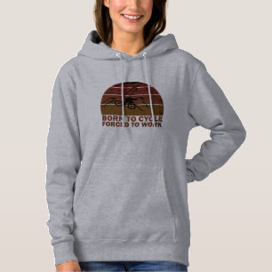 Motivational Mountain Biking Quote - Funny Cycling Hoodie