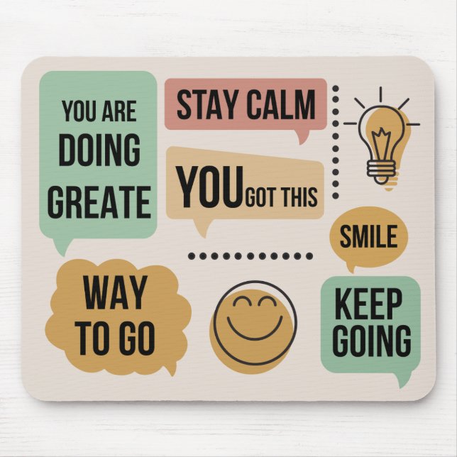 motivational mouse pad 1 (Front)