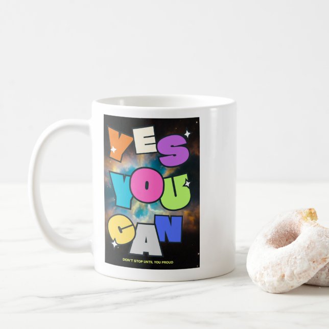 motivational mug (With Donut)