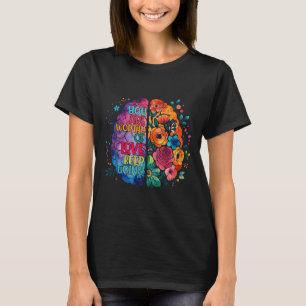 Motivational Neurodiversity Brain Autism Awareness T-Shirt