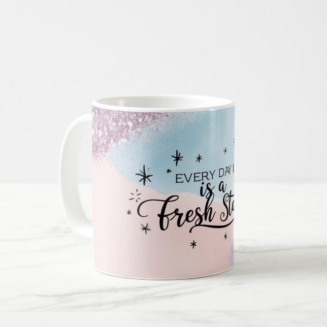 Motivational New Year Mug (Front Left)