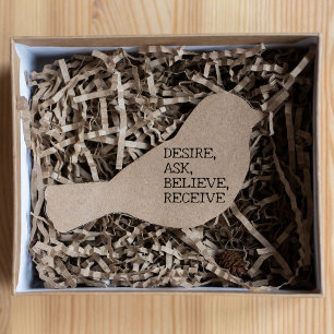 Motivational Packaging Rubber Stamp