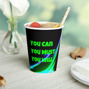 Motivational Paper Cups