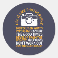 Motivational Photography Focus On What's Important