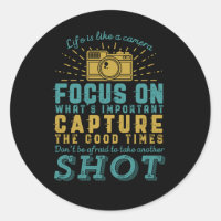 Motivational Photography Quote Life Is Like Camera