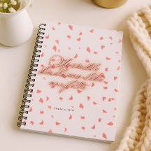 Motivational Pink Petals Spiral 