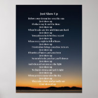 Motivational Poetry Poster for Entrepreneurs
