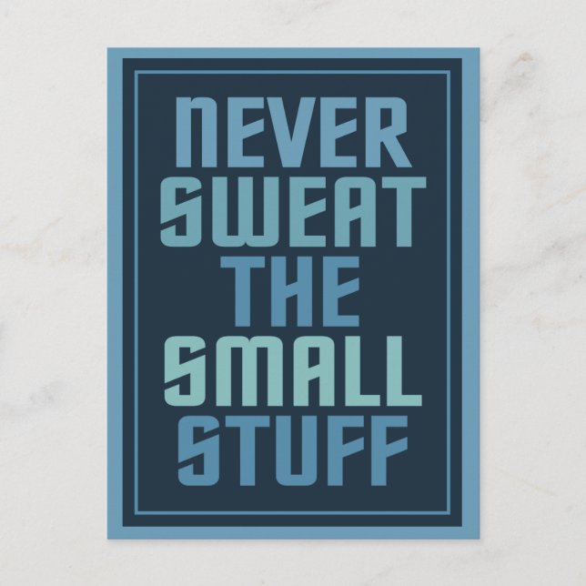 Motivational postcard (Front)