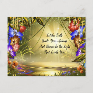 Motivational Postcard