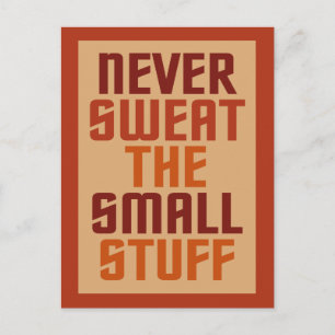 Motivational postcard