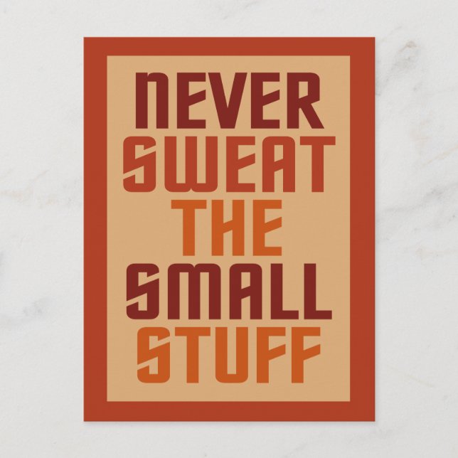 Motivational postcard (Front)