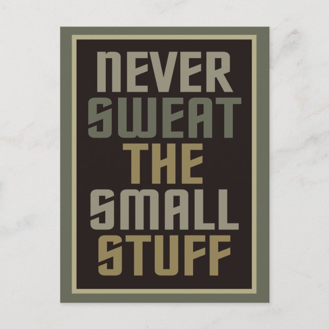 Motivational postcard (Front)