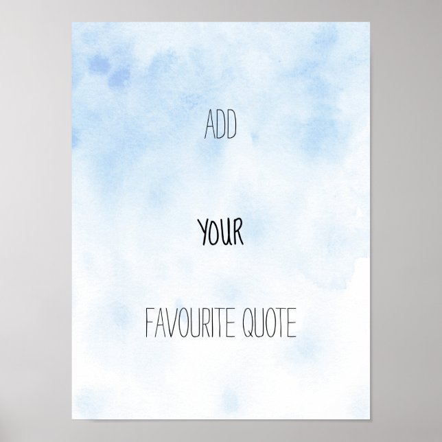 Motivational poster (Front)