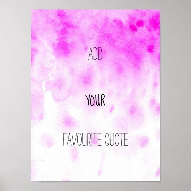 Motivational poster (Front)