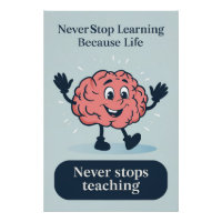 Motivational Poster for Teachers & Students