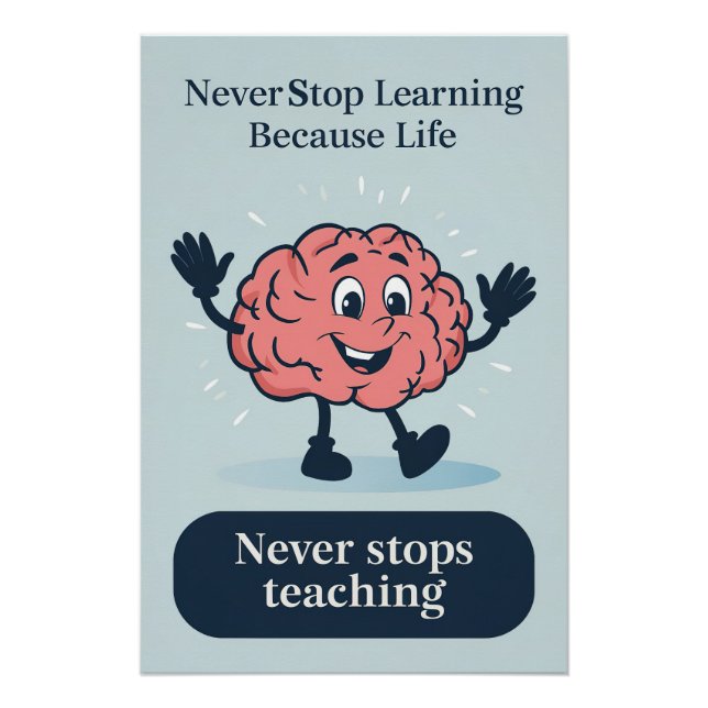 Motivational Poster for Teachers & Students (Front)