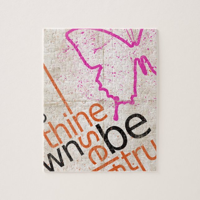 Motivational Poster Jigsaw Puzzle (Vertical)