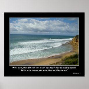 Motivational Poster - Life at the Beach