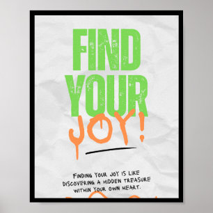 Motivational Poster positive thinking Wall Decor